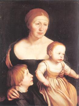 Hans The Younger Holbein : The Artist's Family